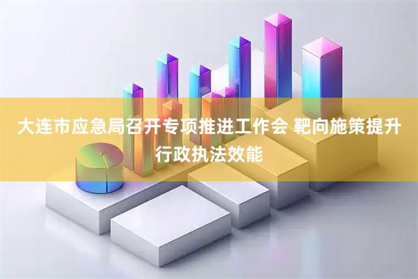 大连市应急局召开专项推进工作会 靶向施策提升行政执法效能